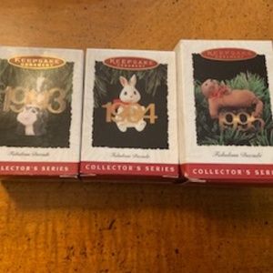 Hallmark fabulous decade series set of three